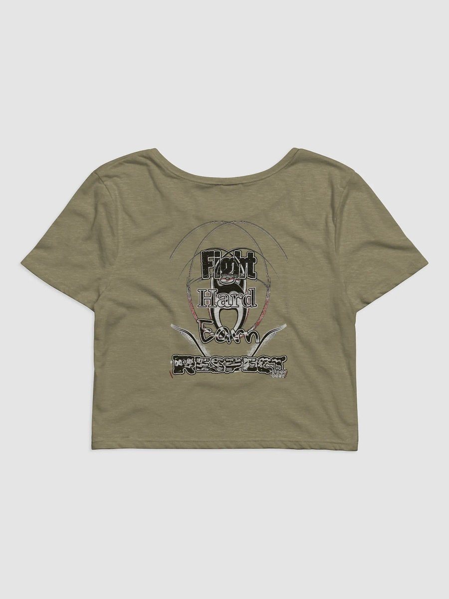 Fight Hard Earn Respect - Women's Crop Tee product image (5)