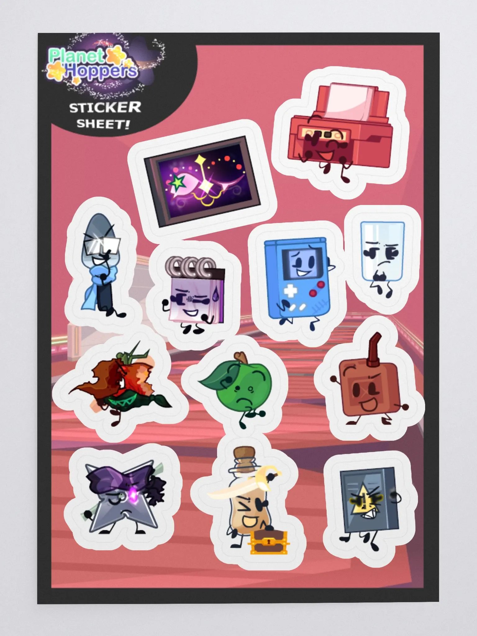 Planet Hoppers - Official Sticker Pack! product image (3)