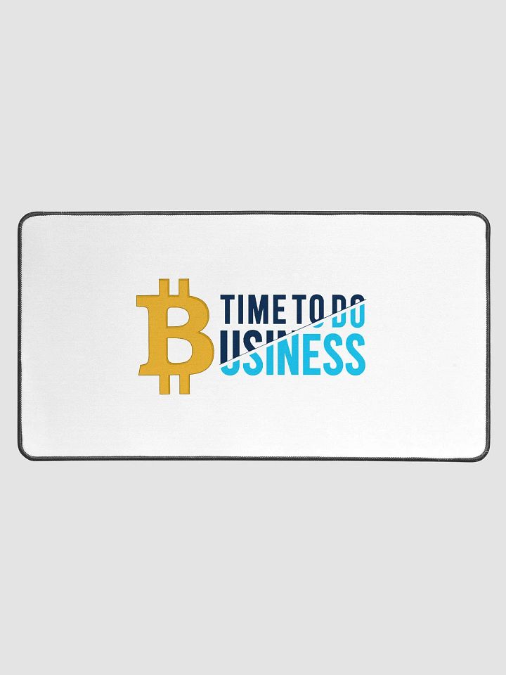 Time to do Business - Nightfall Neoprene Desk Mat product image (1)