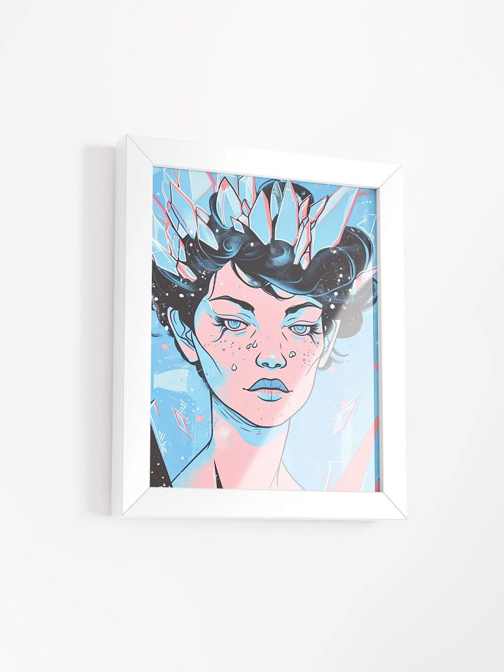 Crystal Crowned Grief Framed Art Print product image (2)