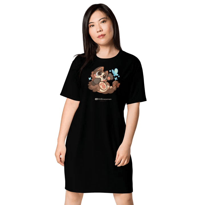 Playing Terra • T-shirt Dress (Black) product image (1)