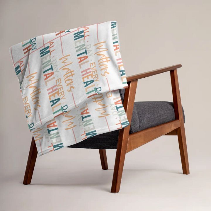 Mental Health Matters Blanket product image (1)