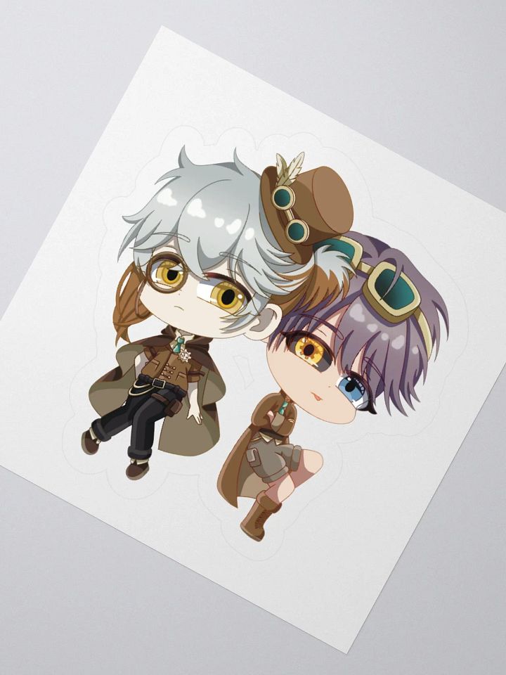 Xpocket Steampunk Chibi Kiss Cut Stickers product image (5)