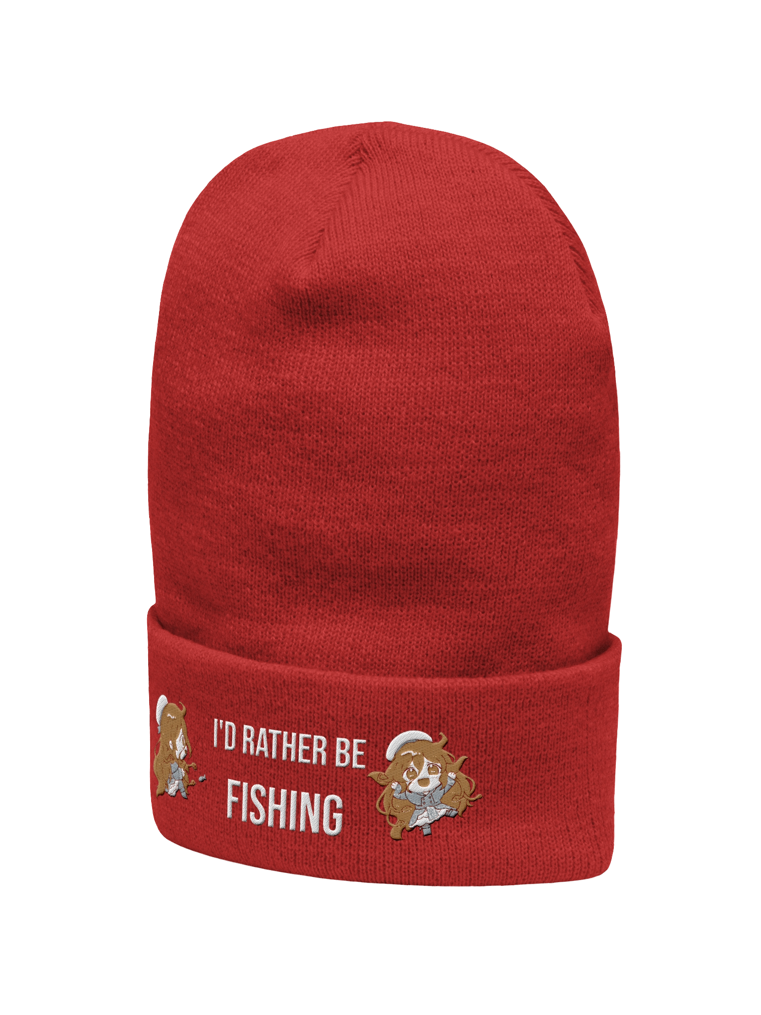 "I'd Rather Be Fishing" Illith Beanie product image (32)
