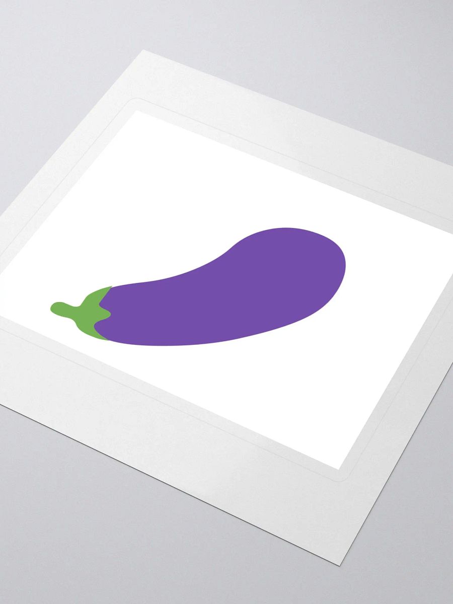 Eggplant Kiss Cut Stickers product image (3)