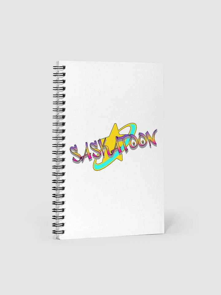 Saskatoon Star Vibrant Spiral Notebook product image (2)