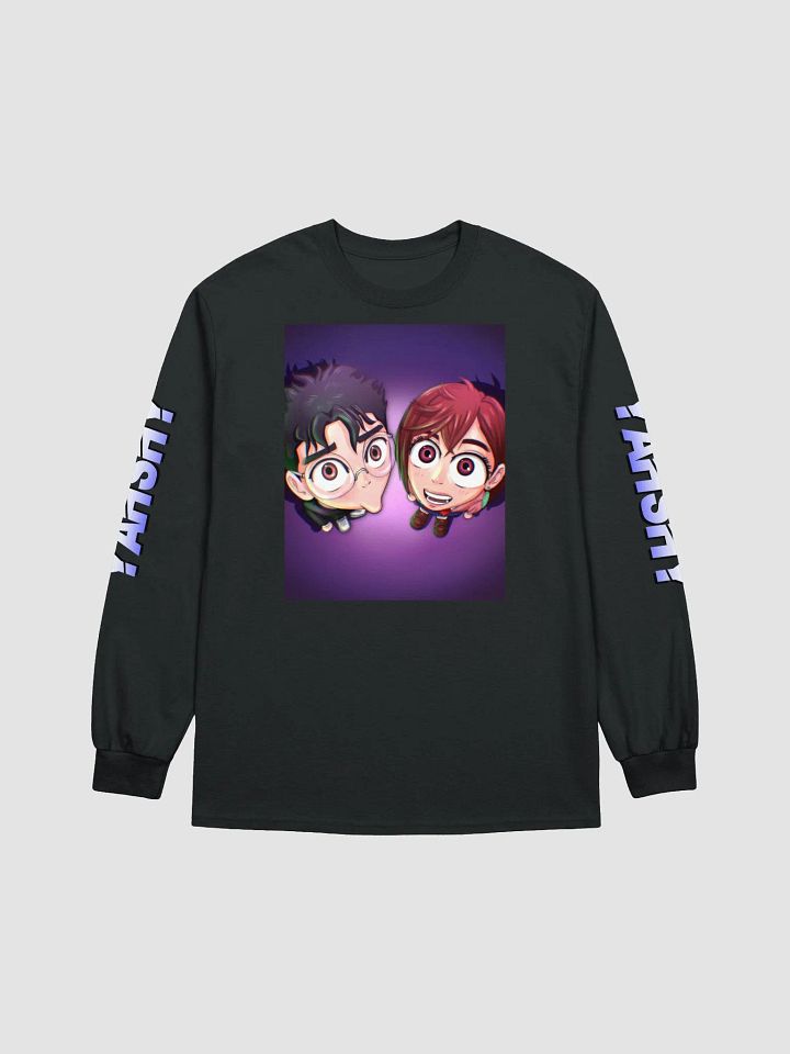 BIG HEAD MOMO AYASE AND OKARUN • LONG SLEEVE SHIRT product image (1)