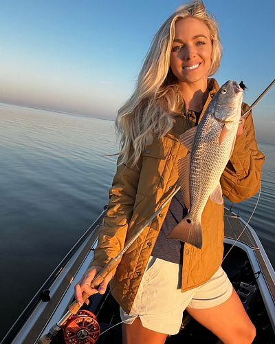 Those sunrise bites are what I dream of 🌅 #firstlight #firstcast