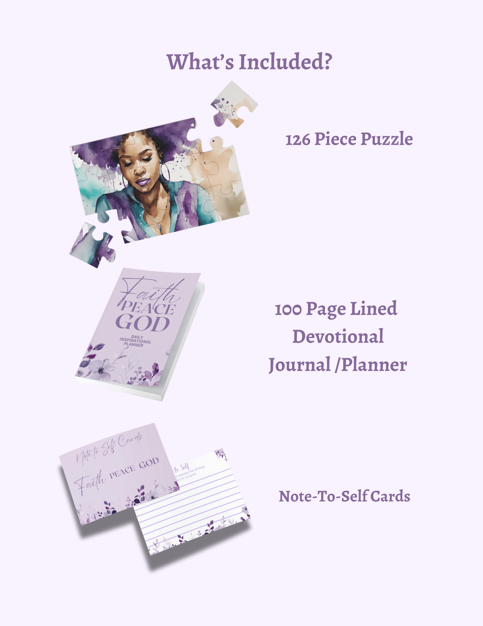 Faith, Peace, and God Journaling Bundle product image (4)