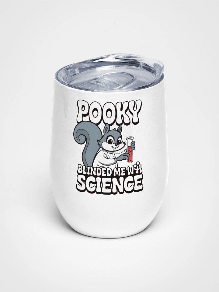 Pooky's Science Wine Tumbler product image (1)
