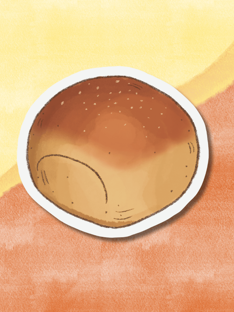 Pandesal Waterproof Vinyl Sticker product image (1)