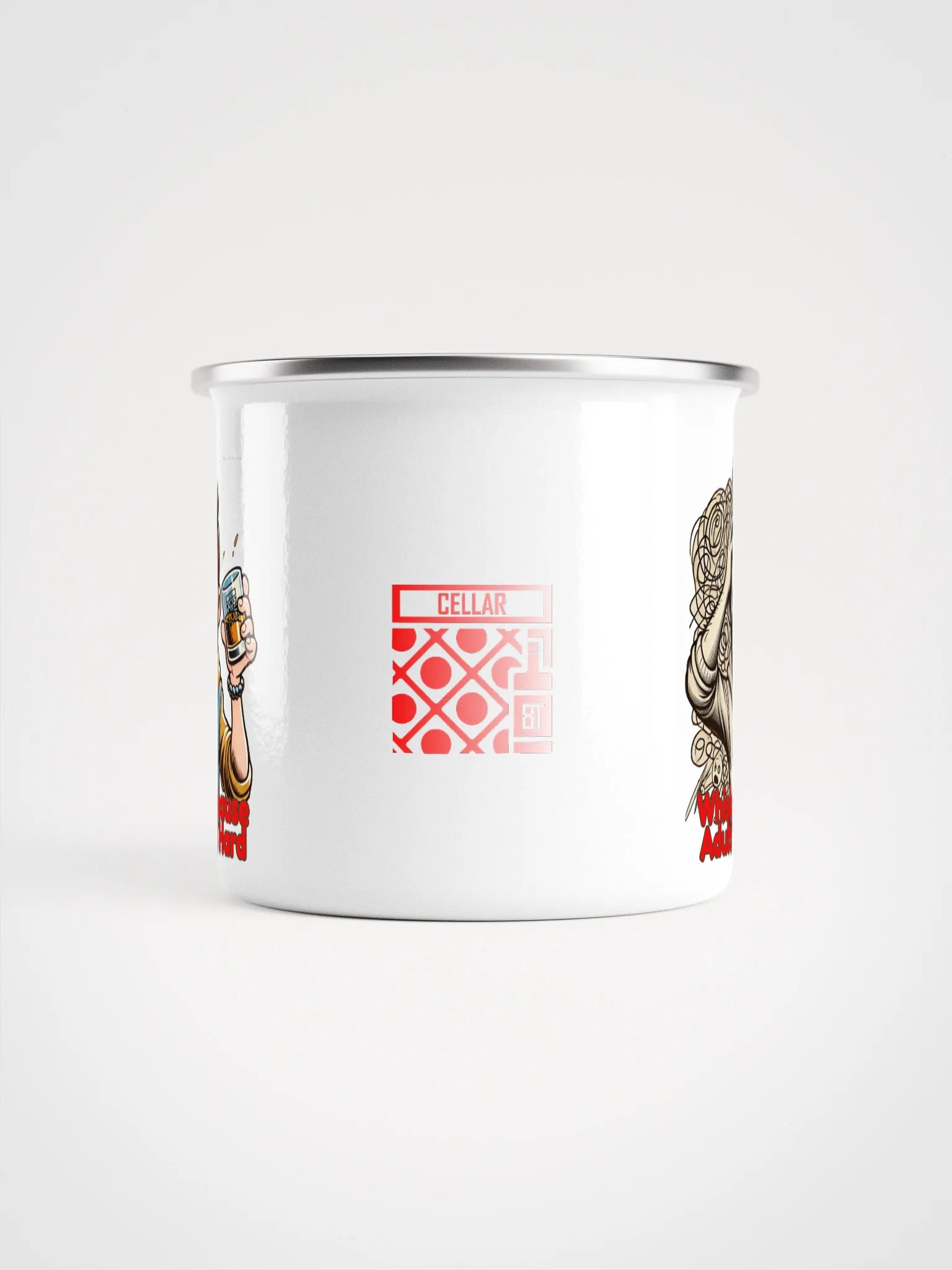 Cellar 8T Whisky - Adulting - Enamel Mug product image (2)