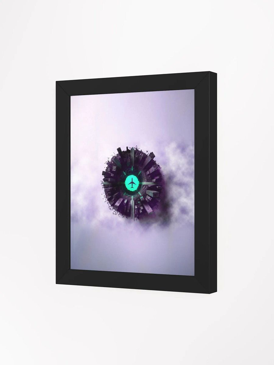 Framed Purple City Poster product image (30)