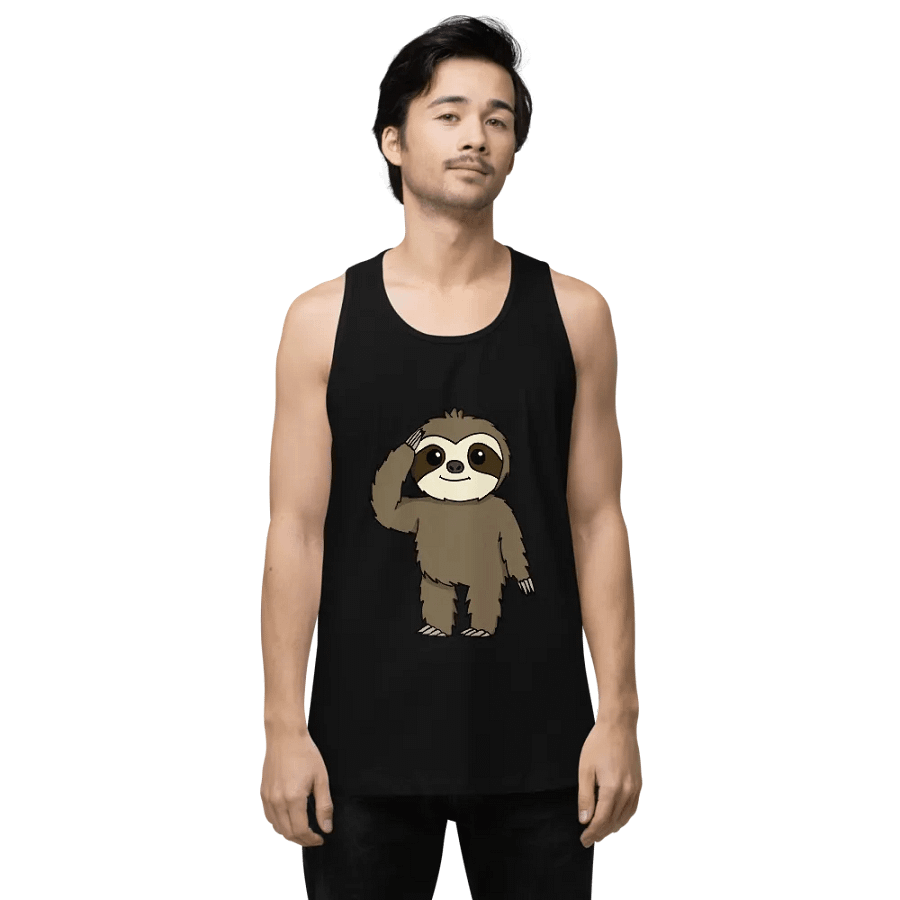 Mens Tank top - Salute product image (8)