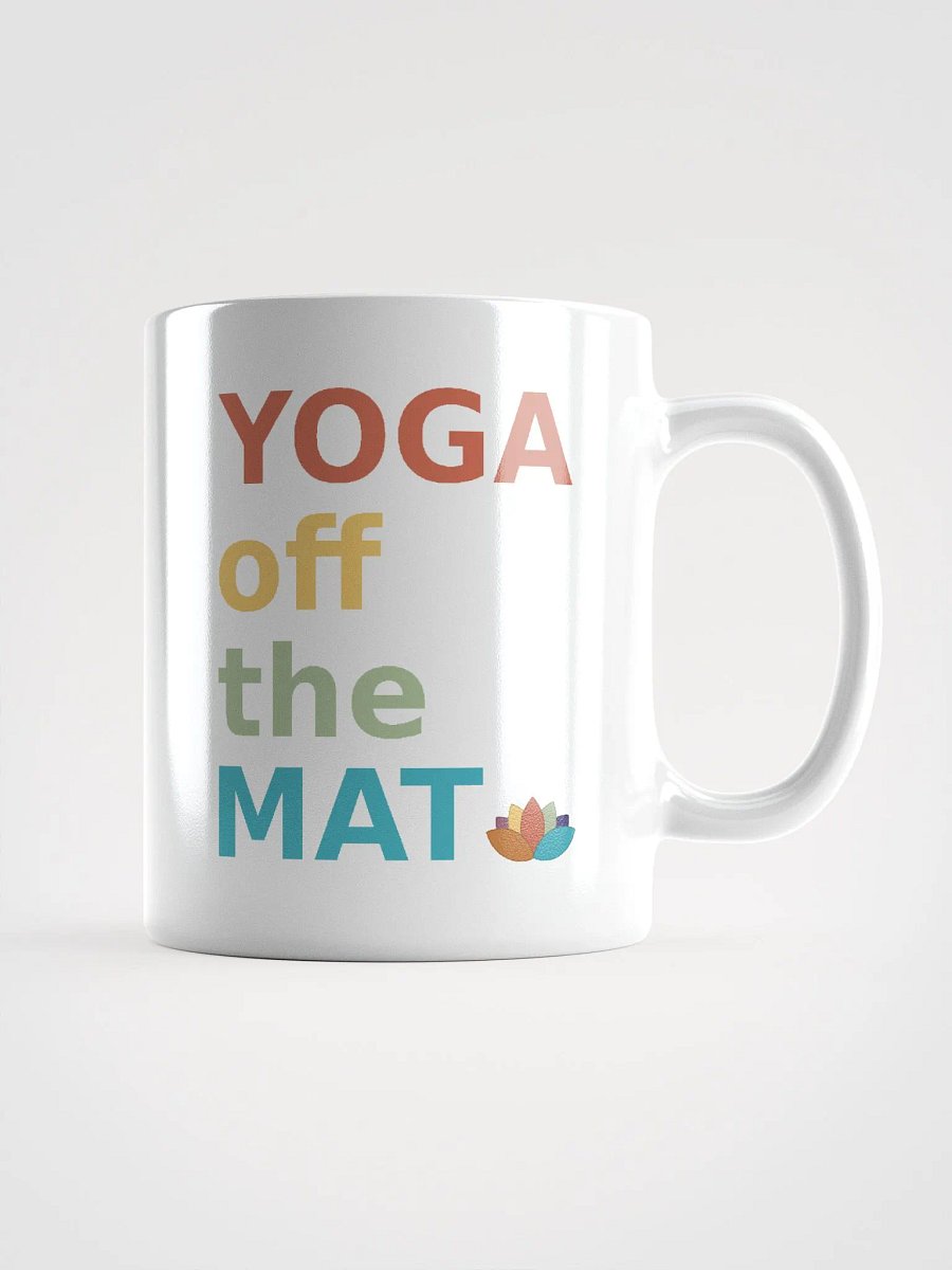 Yoga Off the Mat Ceramic Mug product image (2)