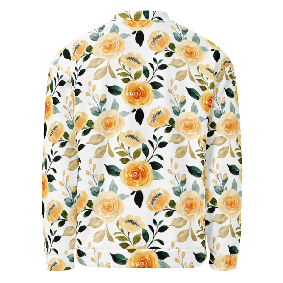 Yellow Rose Delight Bomber jacket product image (3)