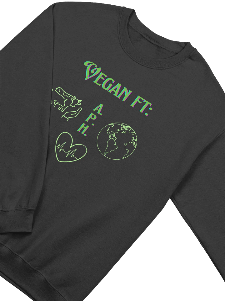 Vegan for the Planet, Animals, & Health Crewneck Sweatshirt product image (11)