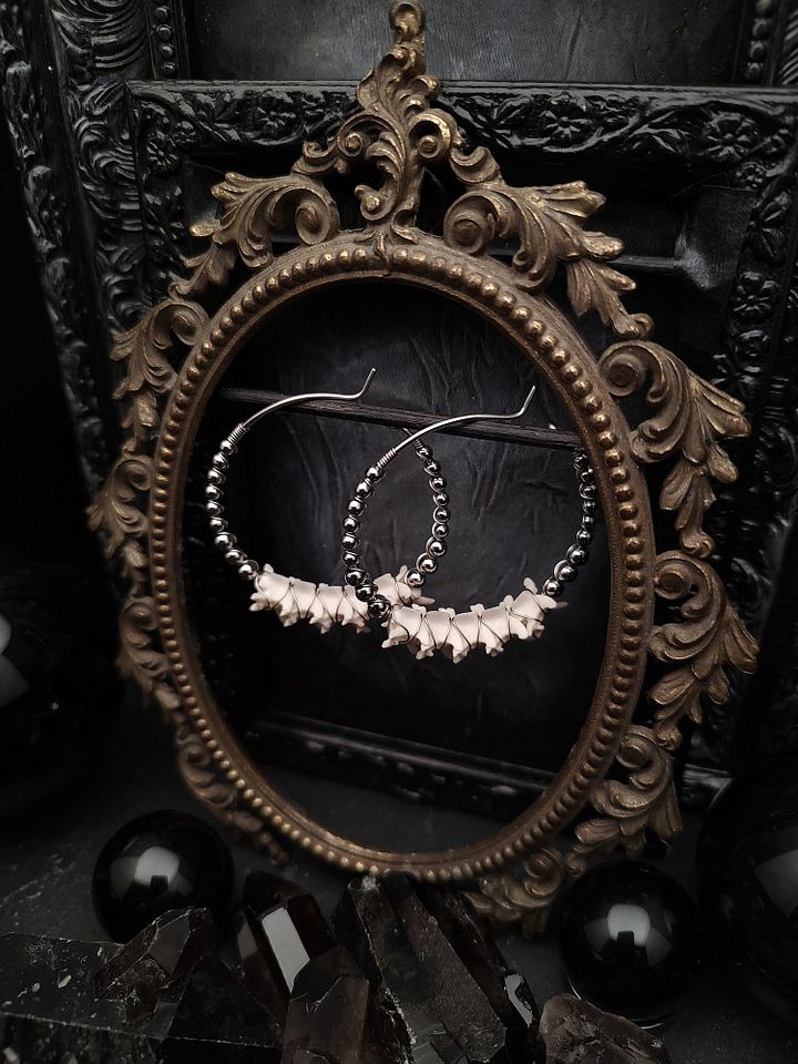 Earrings Bone Vault - Vert Flow II product image (2)