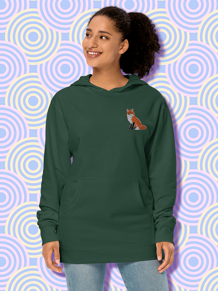 Peaceful Fox Midweight Hoodie product image (3)