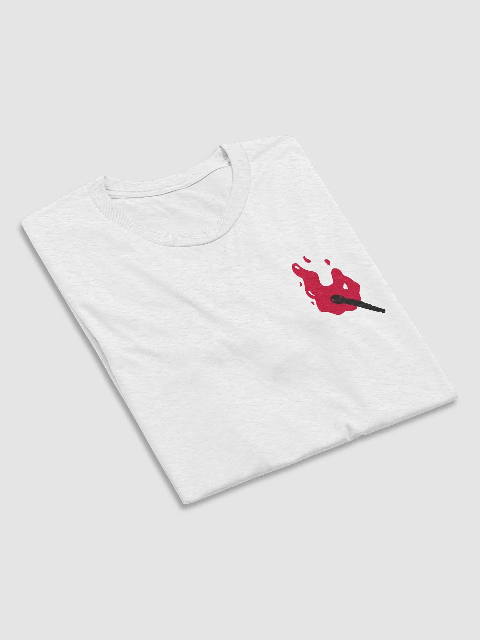 Match tee (white triblend) product image (6)
