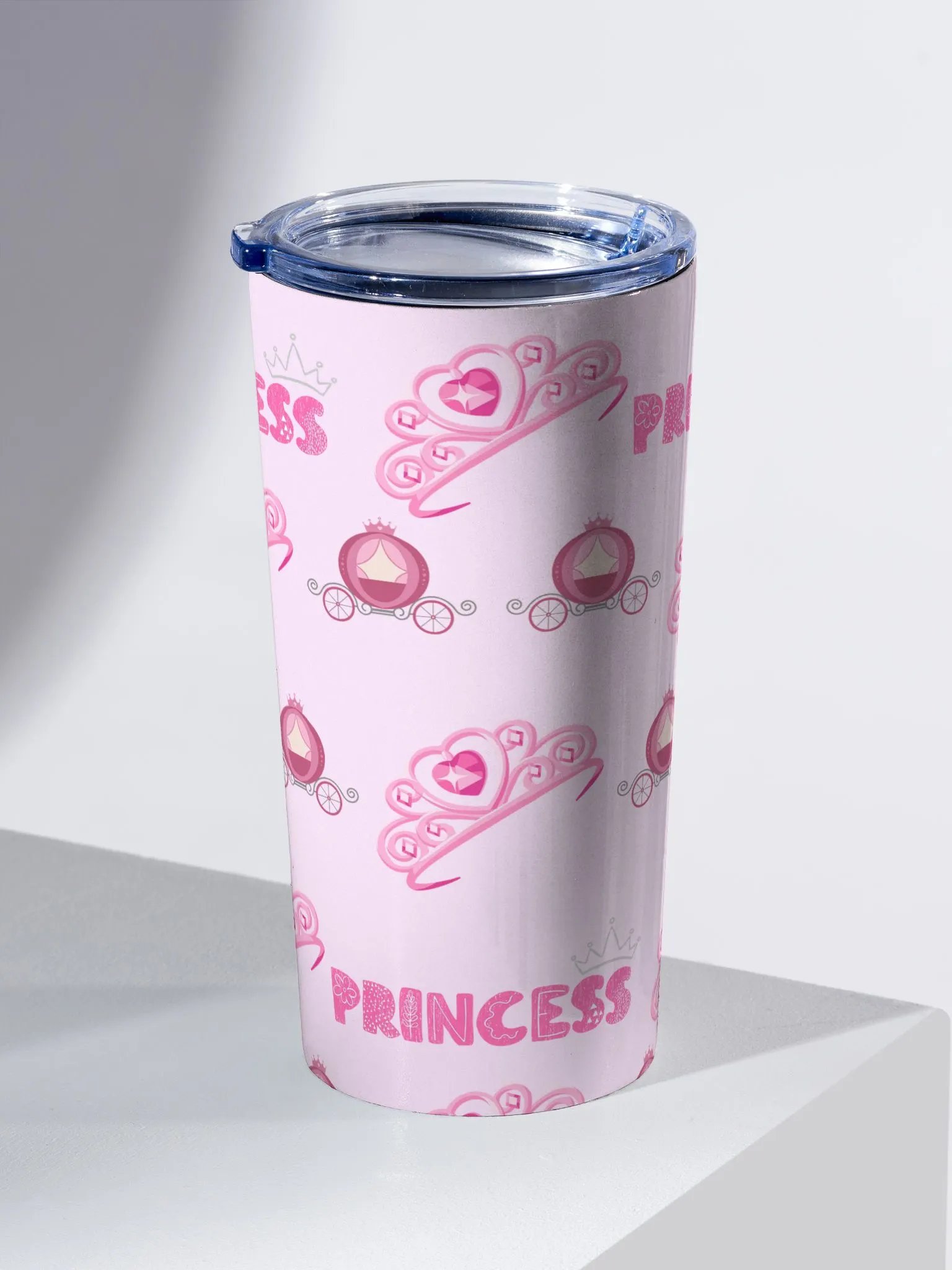 Pink Princess 20oz Stainless Steel Tumbler product image (2)
