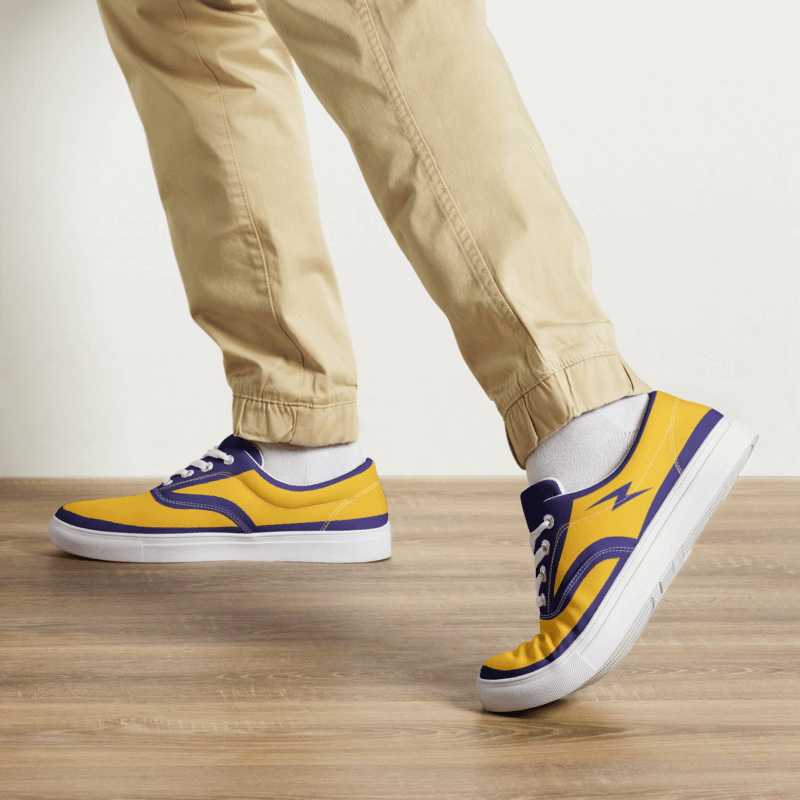 Purple Flash | Men's Lace-Up Canvas Shoes product image (3)
