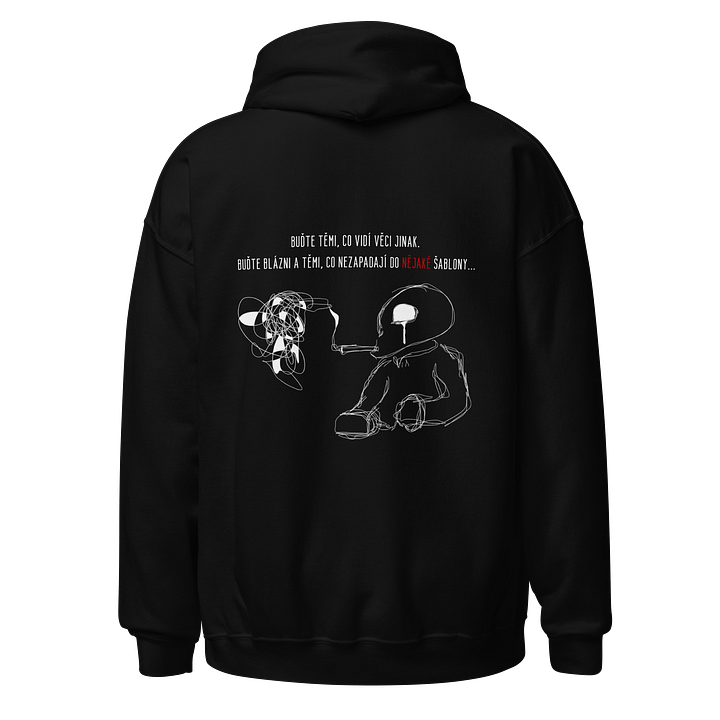 Blázni Black Hoodie product image (1)