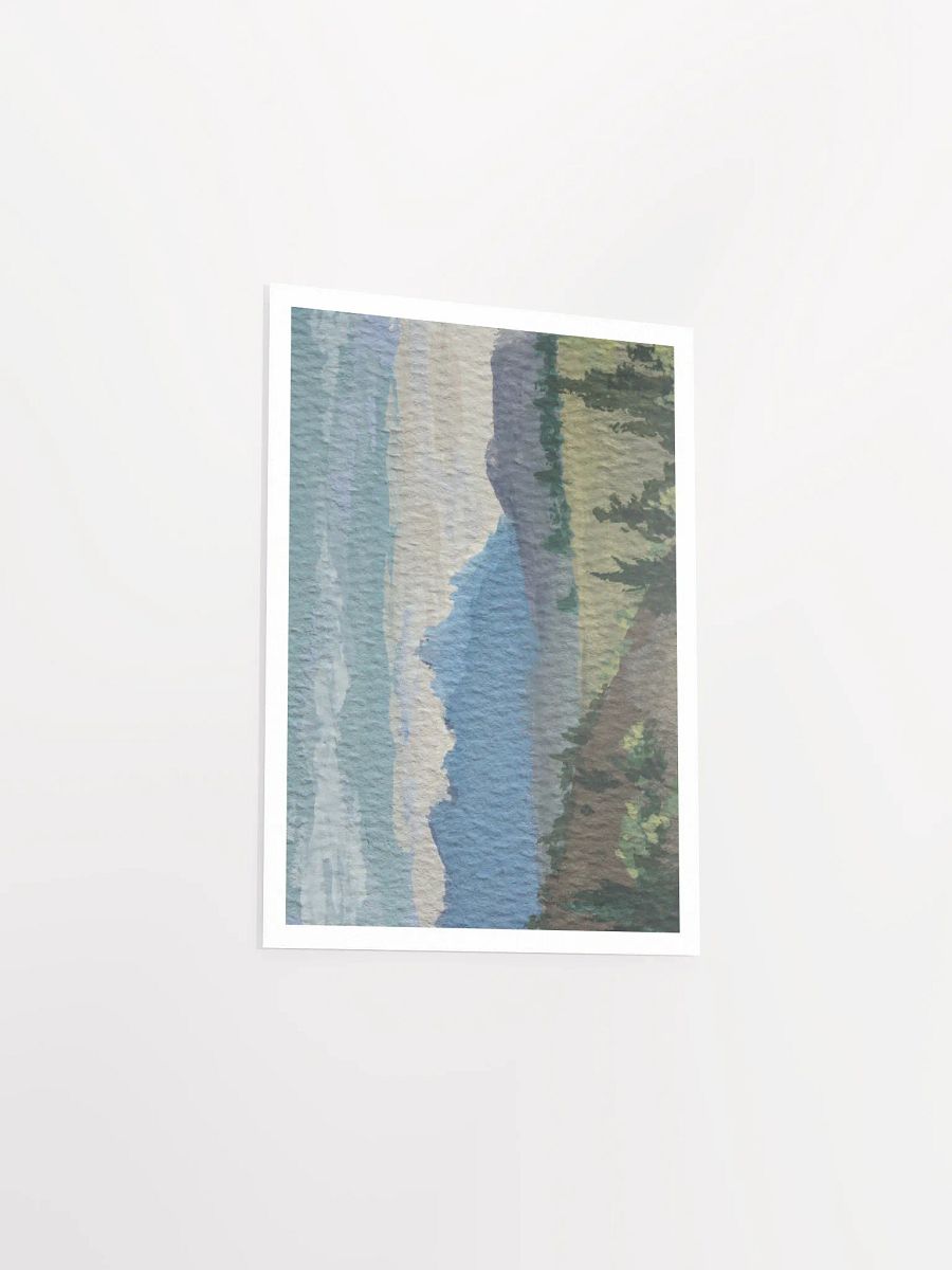 Textured Mountain Hills - Art Print product image (4)