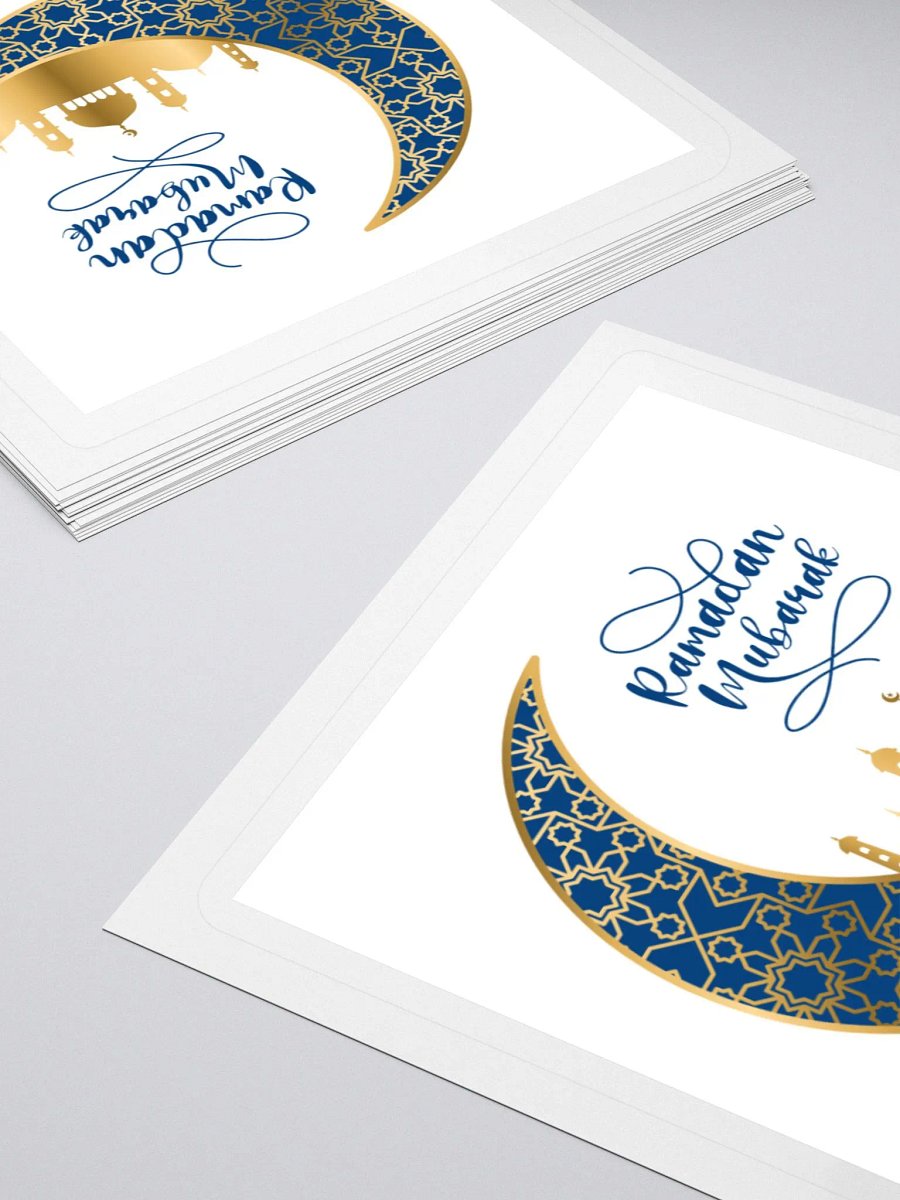 Ramadan Mubarak 2025 Wishes Sticker – Elegant Islamic Calligraphy product image (12)