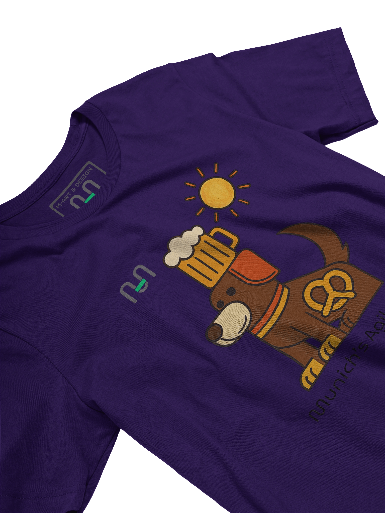 Bavarian Brewhound – Prost Pup Tee – M Style - M-Art & Design product image (19)