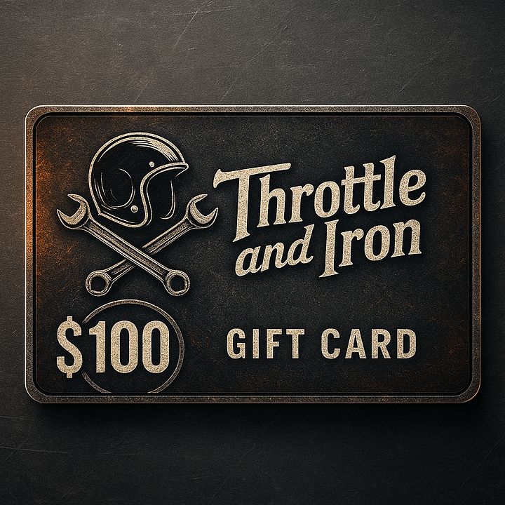 Throttle & Iron $100 Digital Gift Card – Ride, Shop, Repeat product image (1)