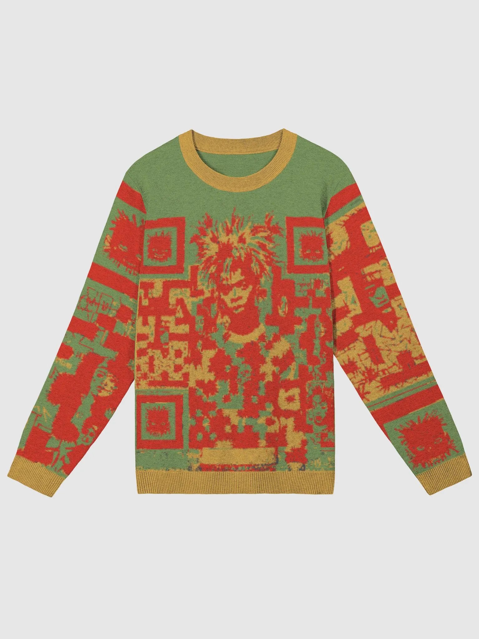 St®èétwise QR-Rasta Jacquard Sweater product image (4)