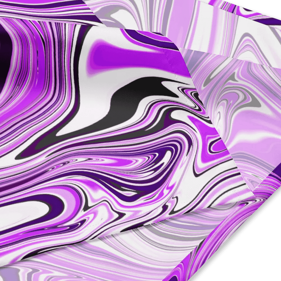 Bandana - Purple Digital Fluid Art product image (6)