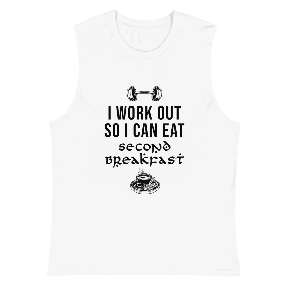 Premium Training Tank - I work out so I can eat second breakfast product image (5)