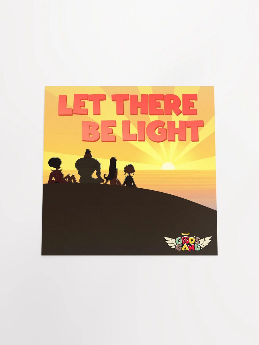 Let There Be Light | God’s Gang Poster product image (4)