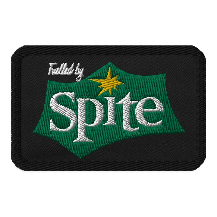 Fuelled by Spite - Embroidered Patch product image (1)