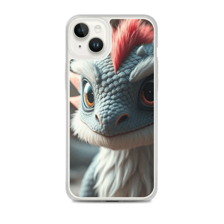 📱 Dragon iPhone® MagSafe® Clear Case – Flammie Edition 🐉✨ product image (1)
