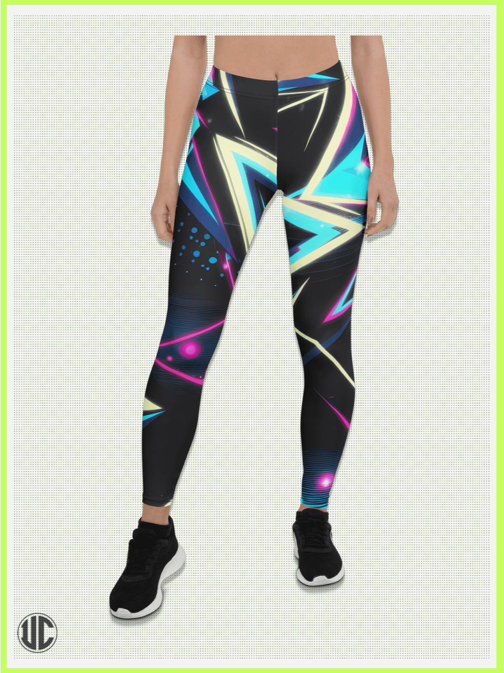 Electric '80s Neon – Women’s Leggings product image (1)