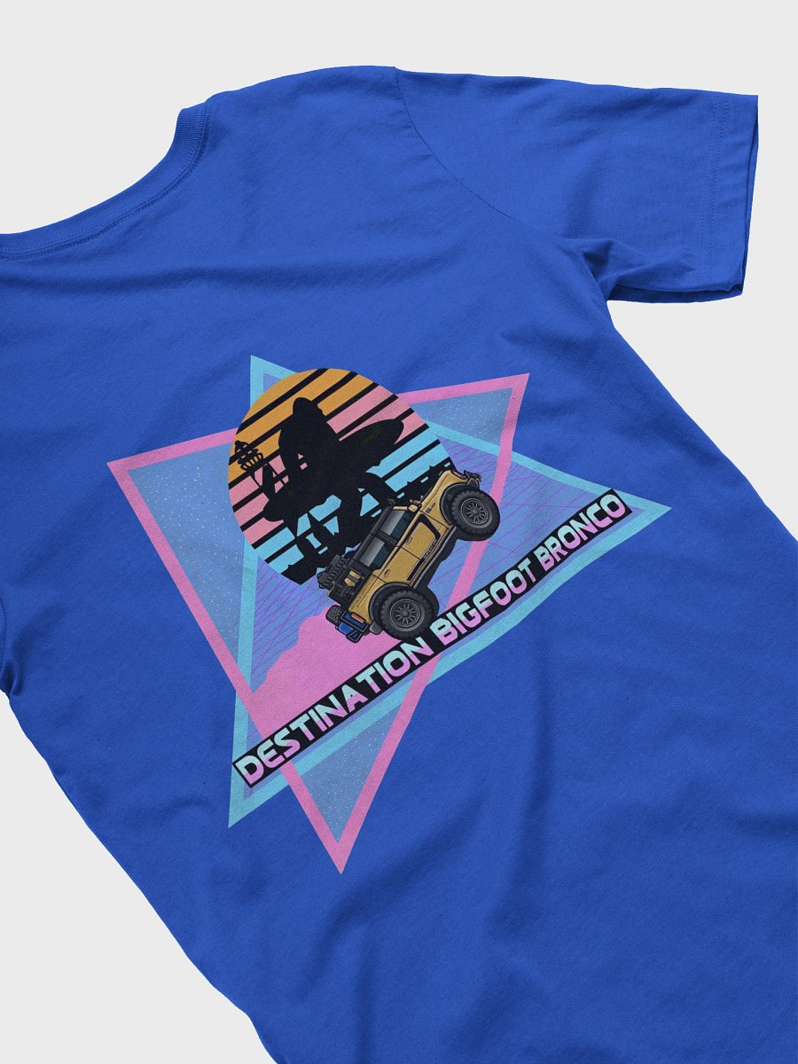 JC Edition Destination Bigfoot Bronco Retro-Inspired T-Shirt (Blue) product image (4)