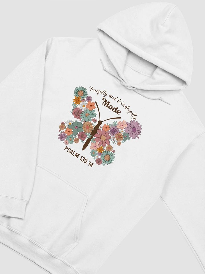 Fearfully & Wonderfully Made - Psalm 139:14 Unisex Hoodie product image (2)