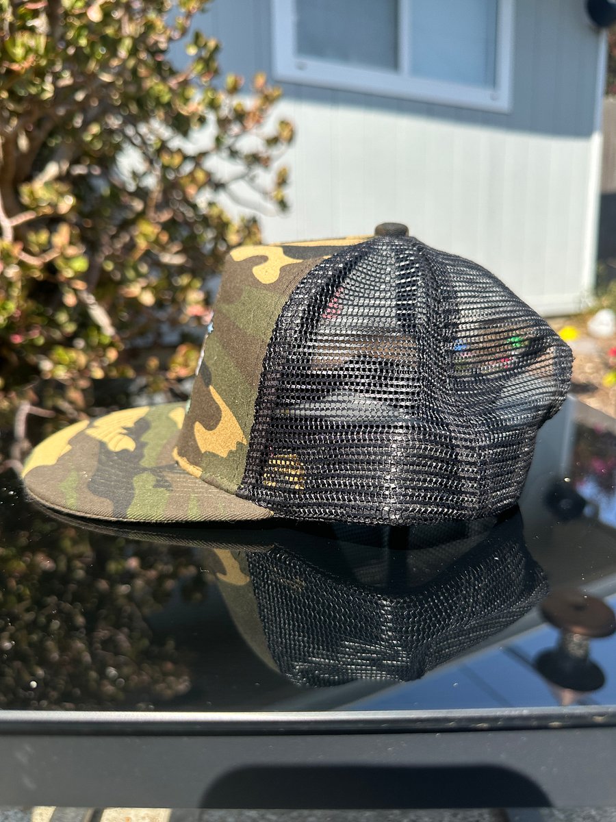 Button the Busker Snapback OG Street Art (Camouflage) product image (4)