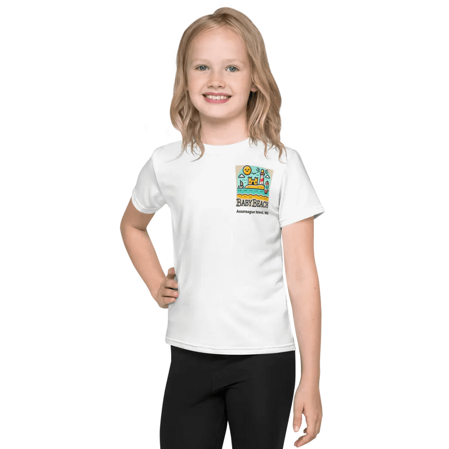 Sunshine Shores All-Over Print Kid's Tee - Assateague Island, MD product image (1)
