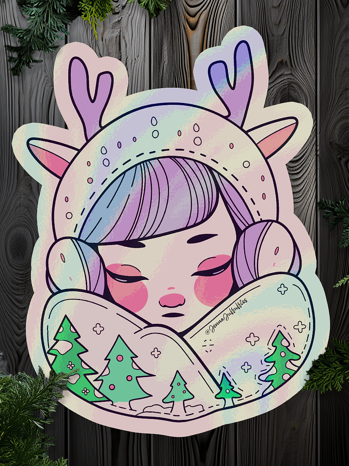 Shiver | 3D Holographic Kiss-Cut Sticker product image (1)