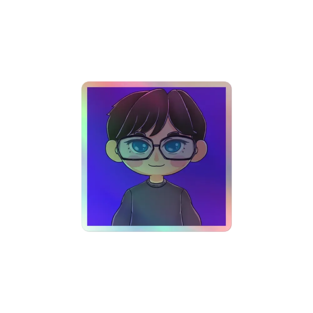 Ramen the Grocery Cat Holo Sticker product image (1)