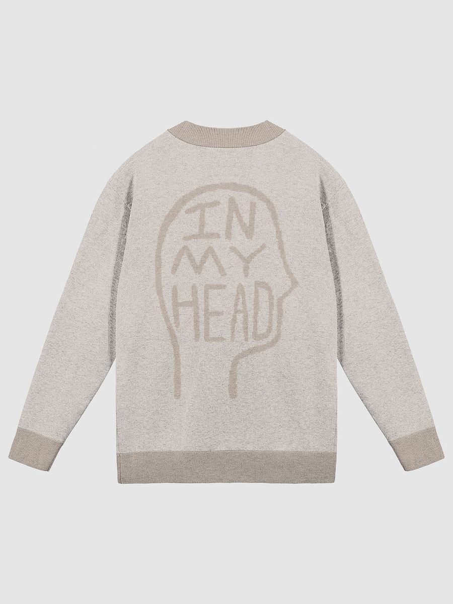 In My Head (lg. design, tan) knitwear cardigan product image (10)