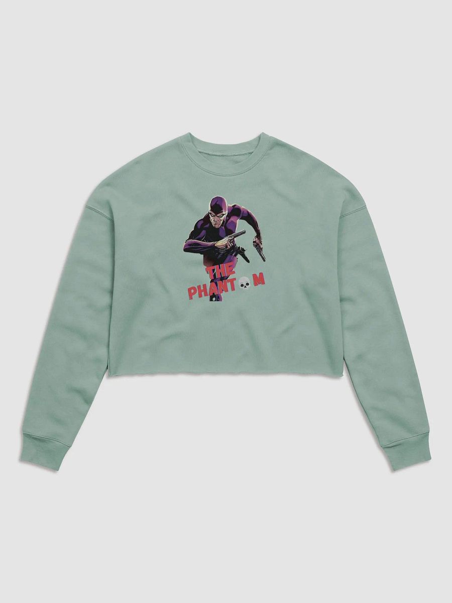 Ghost Who Walks :Bella+Canvas Women's Fleece Crop Sweatshirt product image (1)