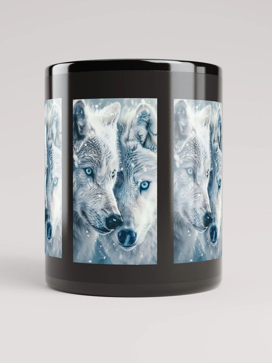 Arctic Gaze Wolves Mug product image (10)