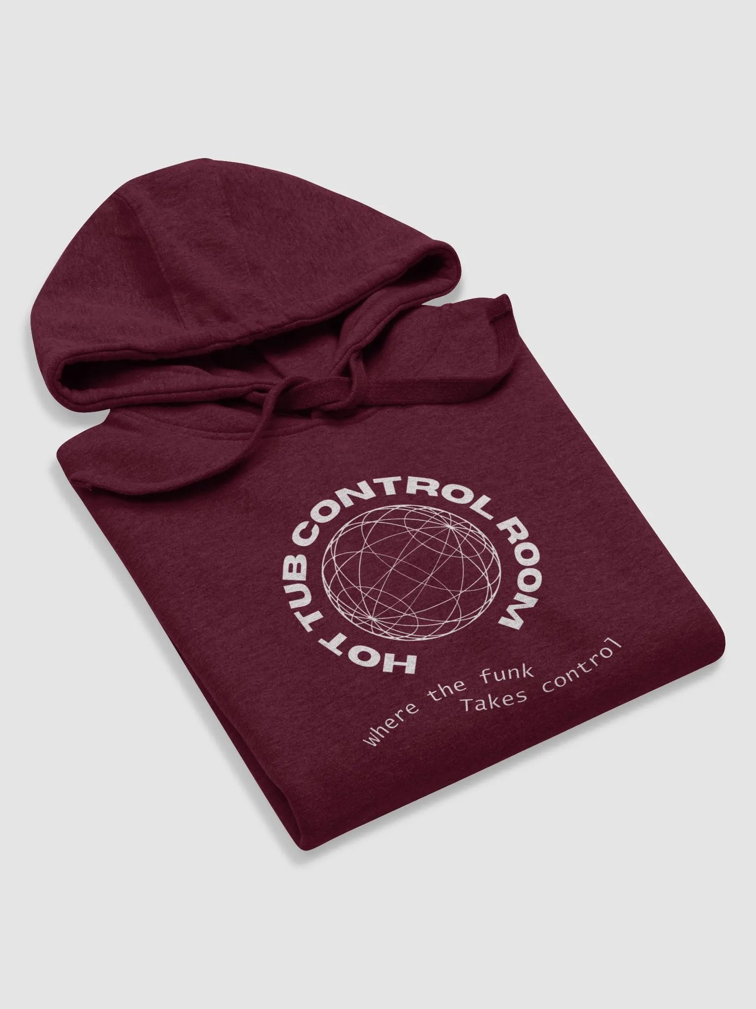 Logo hoodie red/white product image (5)
