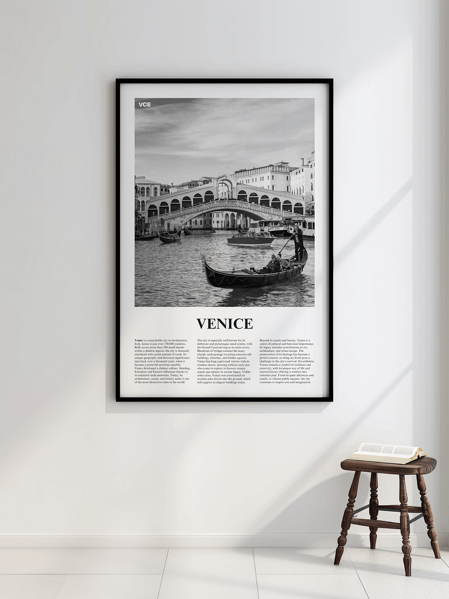 Venice 01 Newspaper Poster product image (2)