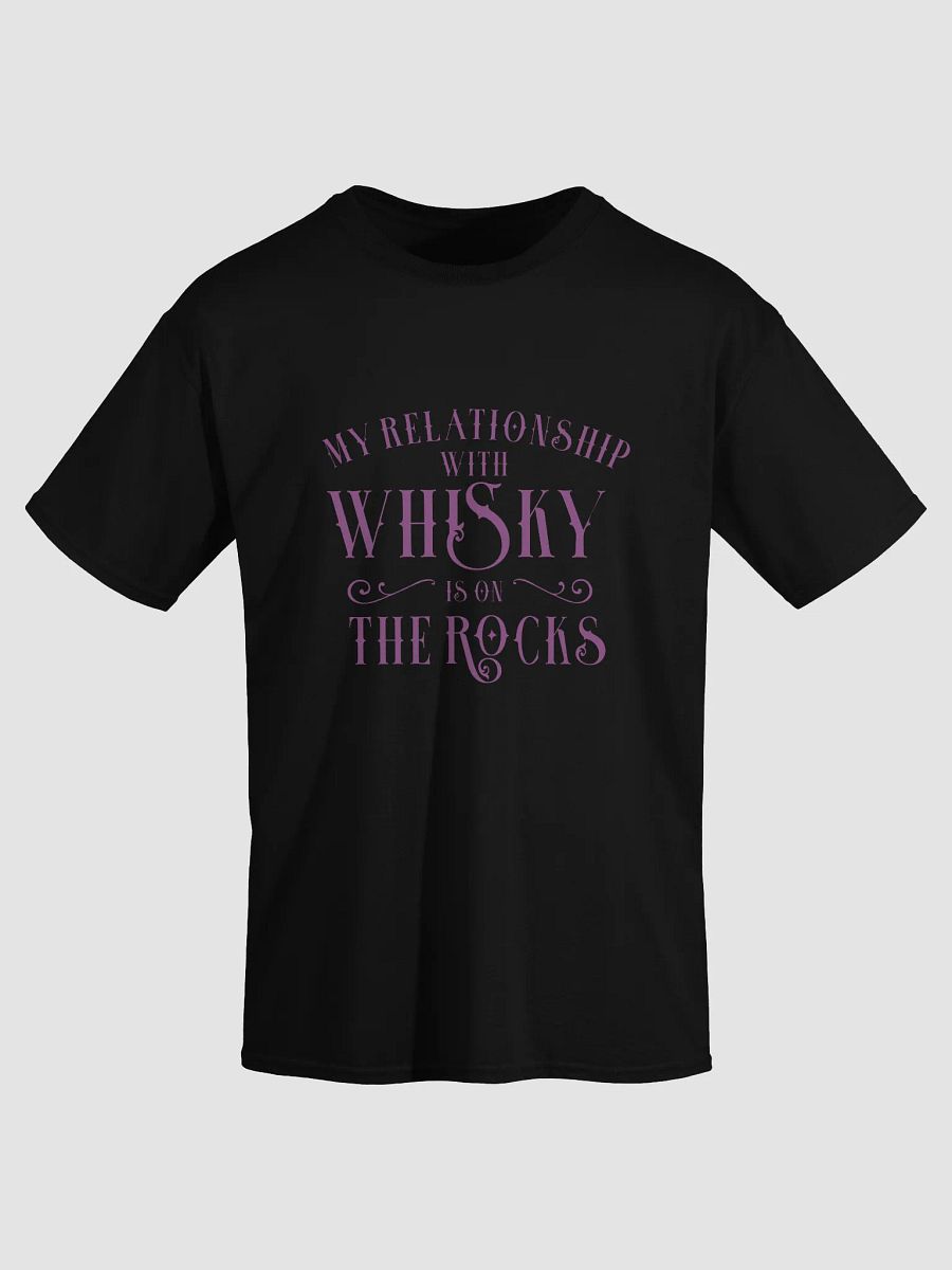 Women's Pink on Black Whisky Graphic Tee product image (3)